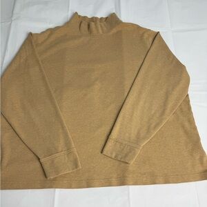 Lands' End Women's Tan Long Sleeve Top